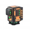 Niveau laser 3 lignes vert 360° Geo6-XR Green Geo Fennel SP