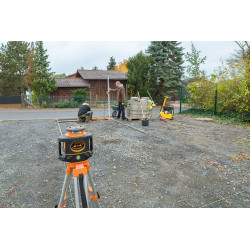 Laser à pente FL 300 HV-G Geofennel FR 60MM - Pack trépied et mire