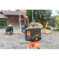 Laser à pente FL 300 HV-G Geofennel FR 60MM - Pack trépied et mire