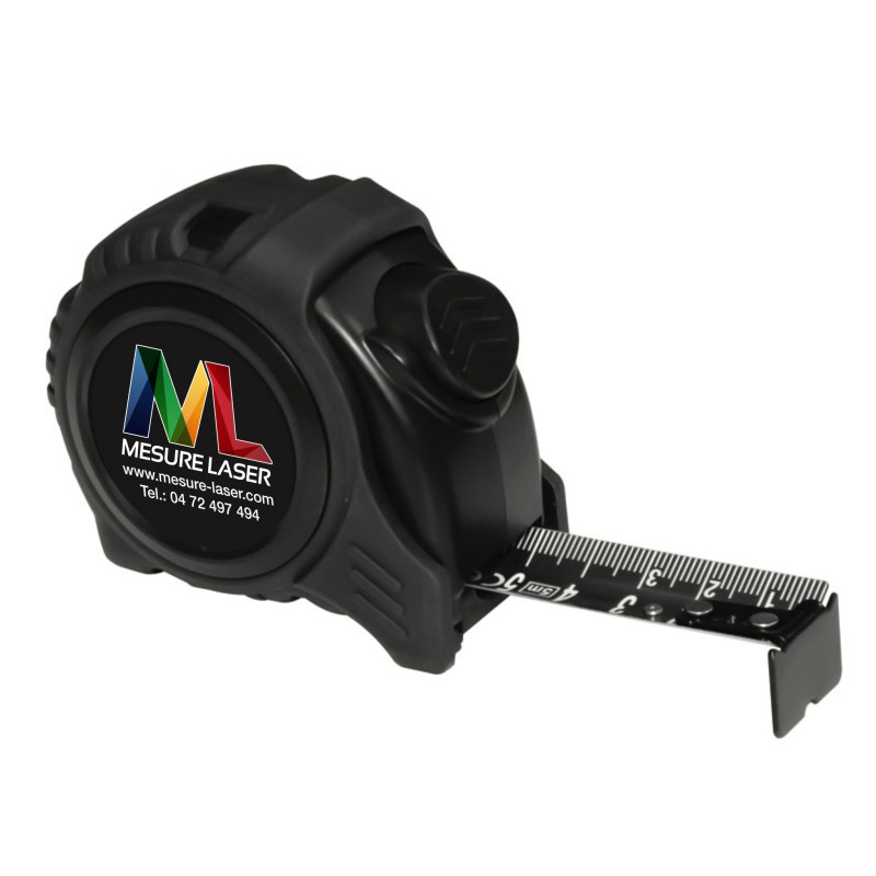 Ruban ALL BLACK 5m x 25mm METRICA classe II