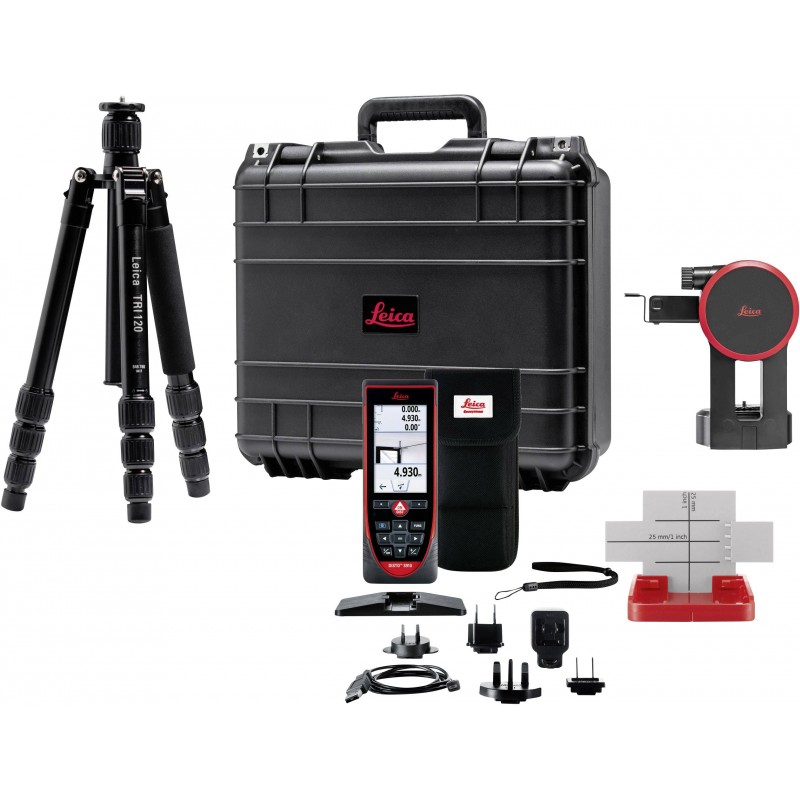 Télémètre Leica® laser 150 m - Bluetooth + Logiciel PC ou appli