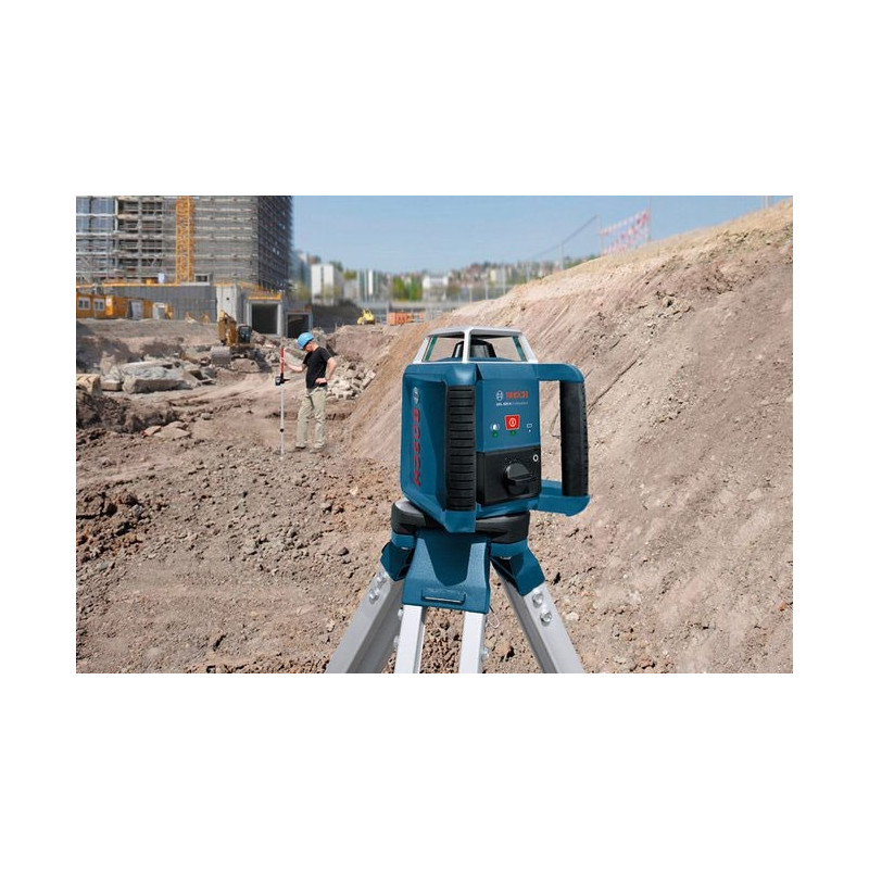 Pack Laser rotatif GRL 400H Bosch + Trépied + Mire