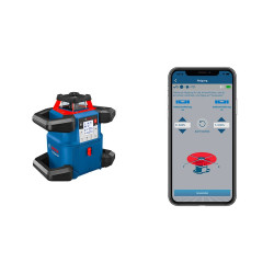 Laser à pente digitale GRL 600 CHV BOSCH + Trépied et mire