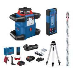 Laser à pente digitale GRL 600 CHV BOSCH + Trépied et mire