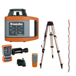 Pack laser rotatif automatique SIRIUS 1 HV Nedo avec trépied et mire