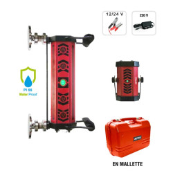 Cellule laser de guidage METRICA pour pelleteuse et tractopelle + report cabine