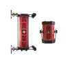 Cellule laser de guidage METRICA pour pelleteuse et tractopelle + report cabine