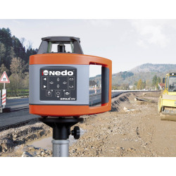 Niveau laser rotatif Nedo SIRIUS 1 HV - pack trépied et mire