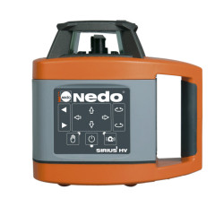Niveau laser rotatif Nedo SIRIUS 1 HV - pack trépied et mire