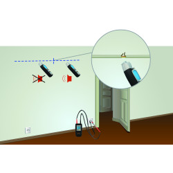 Détecteur électrique CableTracer Pro Laserliner - Réseau électrique