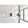 Niveau laser croix FL 40 PowerCross Plus GeoFennel + Canne 3.40m