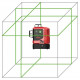 Laser LINO 3x360° L6G en coffret faisceau vert - LEICA