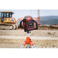 Niveau laser rotatif Metrica Bravo H4 - Pack trépied et mire