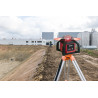 Niveau laser rotatif Metrica Bravo H4 - Pack trépied et mire