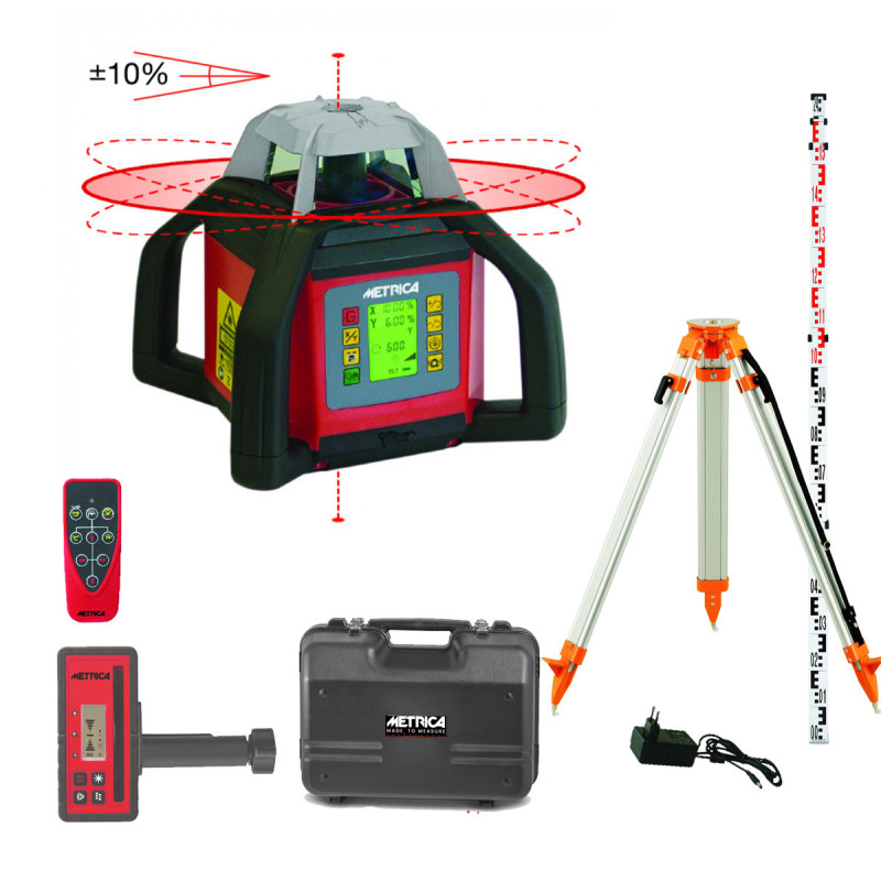 Niveau laser double pente Metrica INCLIGRAD 2 