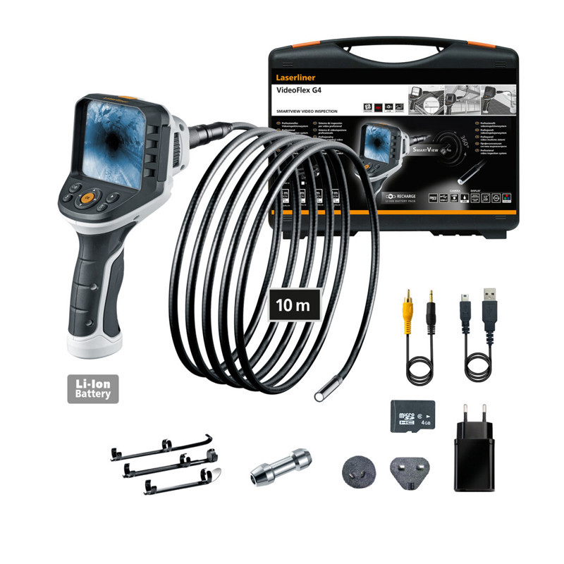 Caméra d'inspection Videoflex G4 Ultra Laserliner 10m Ø9mm