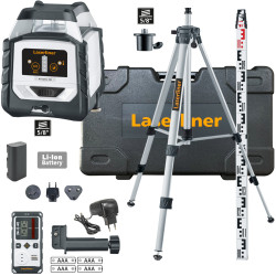 Niveau laser Duraplane Laserliner - SET pack trepied et mire