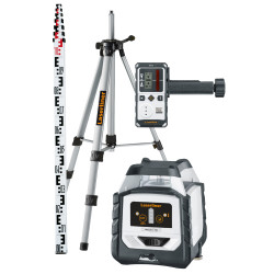 Niveau laser Duraplane Laserliner - SET pack trepied et mire