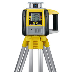 Laser double pente digital Geomax ZONE 60 DG pente raide avec cellule ZRD105 - Trépied et mire