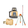 Laser rotatif double pente RL-200 2S - TOPCON avec trépied et mire 4m