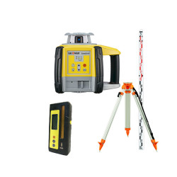 Laser rotatif horizontal - vertical Geomax ZONE 20 HV avec cellule ZRB90 - Trépied et mire