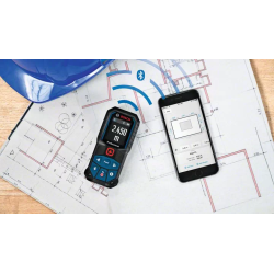 Télémètre laser intérieur connecté GLM 50-27 C - Bosch Professional