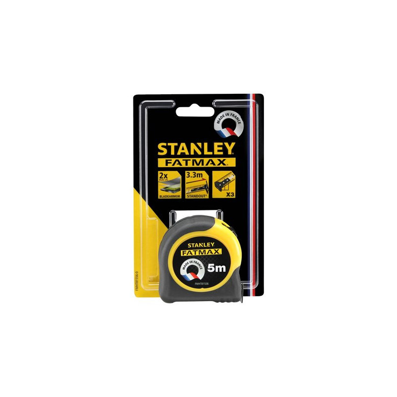 Ruban STANLEY FATMAX BLADE ARMOR 5mx32mm - Fabrication Française
