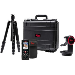 Pack télémètre Leica DISTO X4 + adaptateur DST 360 + trépied TRI 120