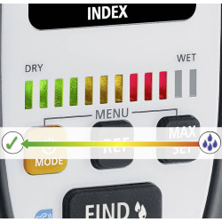 Détecteur d'humidité et hygromètre MultiWet-Finder-Plus Laserliner