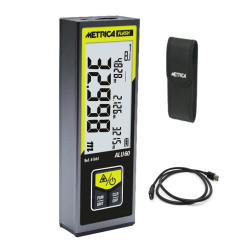 Télémètre ALU 60 METRICA en coque aluminium
