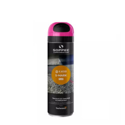 Traceur chantier Rose Fluo S-MARK SOPPEC