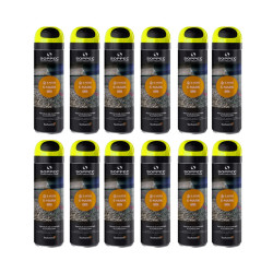Traceur chantier Jaune Fluo S-MARK SOPPEC