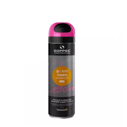 Traceur chantier temporaire Rose Fluo TEMPO MARKER SOPPEC - Unité
