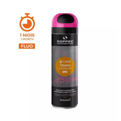 Traceur chantier temporaire Rose Fluo TEMPO MARKER SOPPEC - Unité