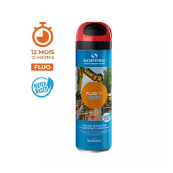 Traceur de chantier Rouge FLUO TP Hydro SOPPEC - Unité