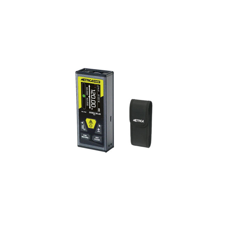 Télémètre laser FLASH Alu 60+60 METRICA