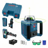 Niveau laser rotatif vert Bosch GRL 300 HVG avec cellule