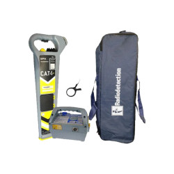 Détecteur de réseau CAT4+ avec générateur GENNY4 et sac de transport RADIODETECTION