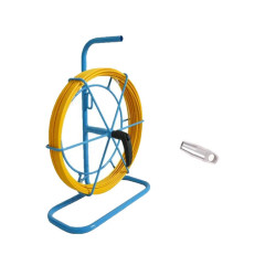 Aiguille fibre de verre 60m diamètre 6mm pour tirage de câble TARAVELLO
