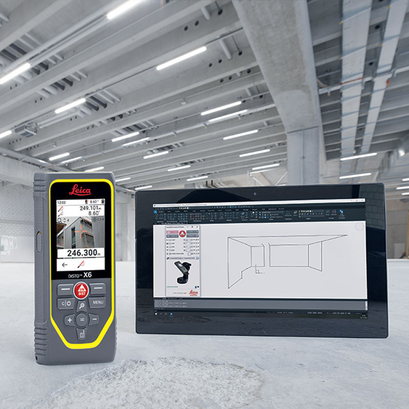 Télémètre laser 3D LEICA Disto X6