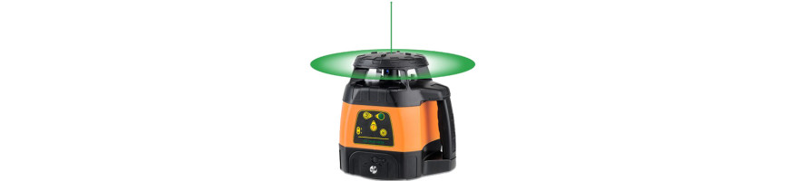 Laser rotatifs rayon vert