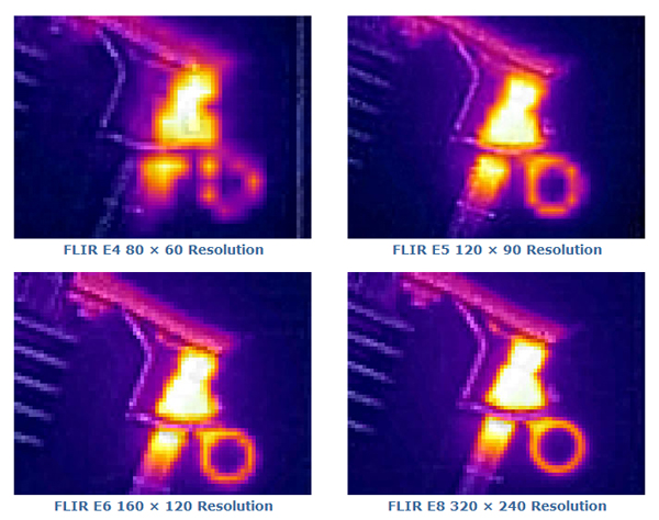 Caméra thermique FLIR E6 Pro vision thermique